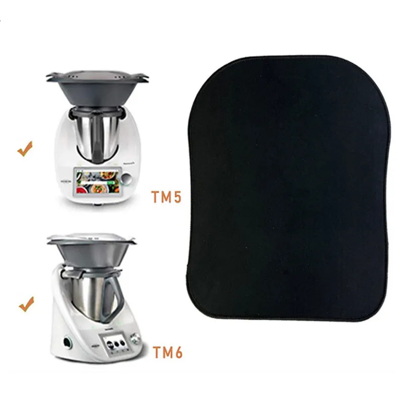 Mats Pads Thermomix için Mikser Taşıyıcı TM6 TM5 Stand Ocak Kahve Makinesi Kayan Mutfak Cihazı Kayma Slip Olmayan MAT 230227