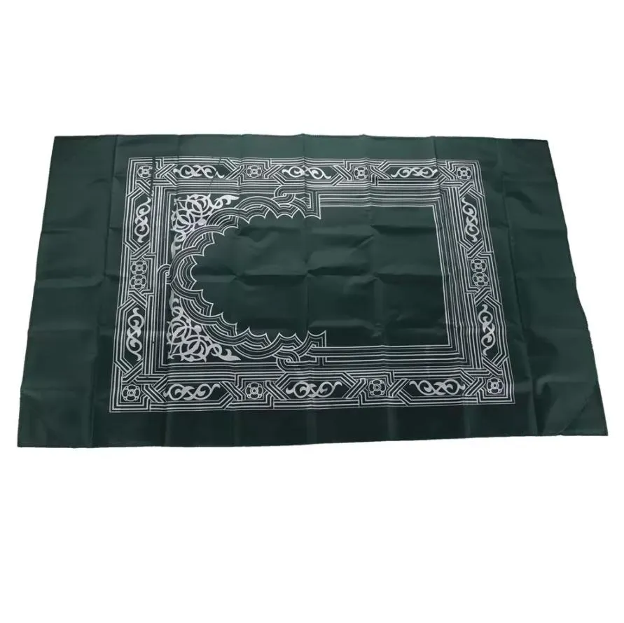 Teppiche 60x100 cm muslimischer Gebetsteppich Teppich mit Kompass Wasserdichter islamischer Outdoor-Beten Tragbare Reisematte Ramadan Geschenk Drop Deliver DHG7B