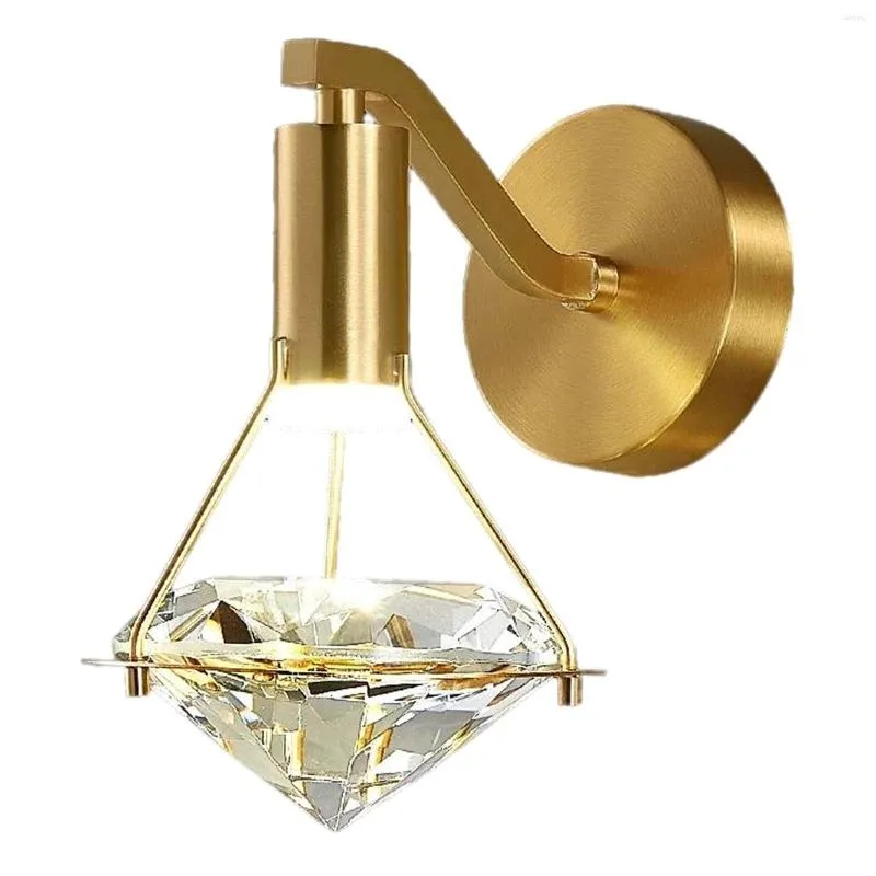 Duvar lambası Light Lüks Metal Sconce Yatak Odası GÜNCELLİK ÇİZİM ODASI