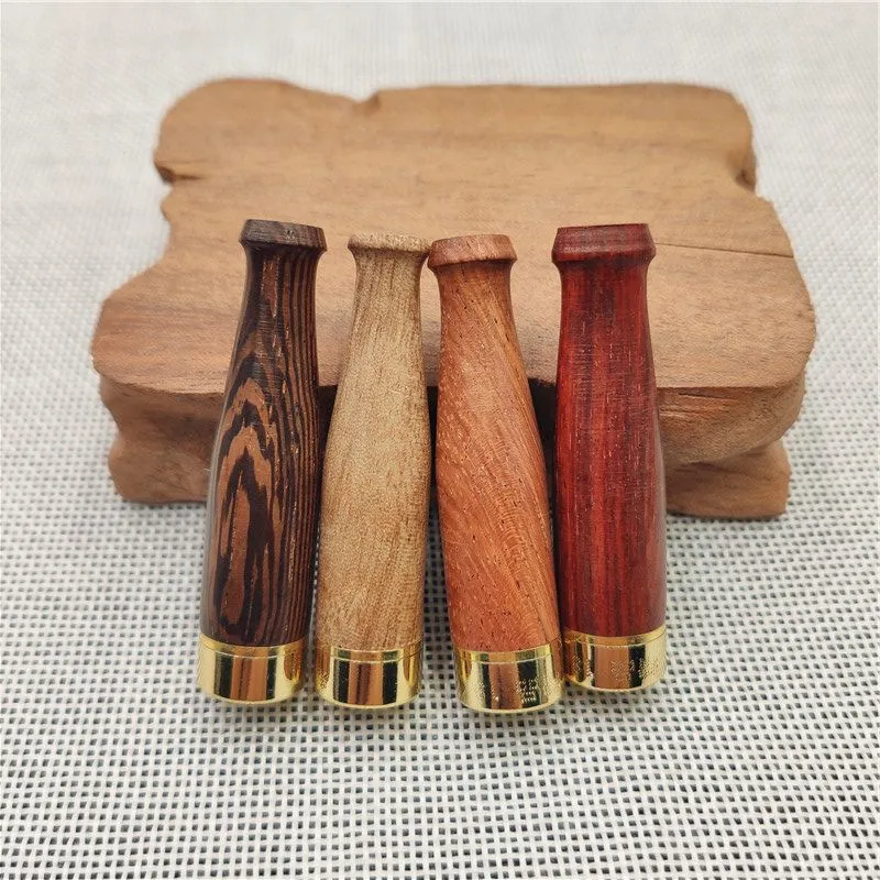 Smoking Accessories Natural red twig, phoebe, sandalwood circulating rod cigarette holder filter can clean and filter cigarette holder and pipe