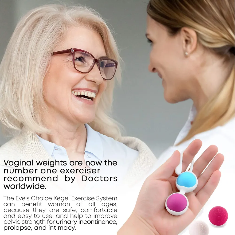 Œufs/balles 4 pièces Médecine Geisha Balle Smart Silicone Kegel s Simulateur de Kegel Ben Wa Exercice de serrage s_voghion.com