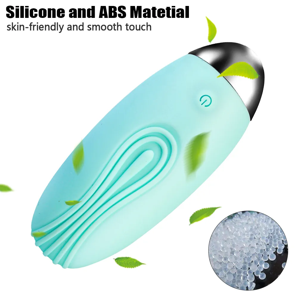 Uova/Proiettili Vibratore a Uovo Saltatore Stimolatore Clitorideo 10 Frequenza Telecomando Wireless Ricaricabile USB Vibratore Punto G_voghion.com