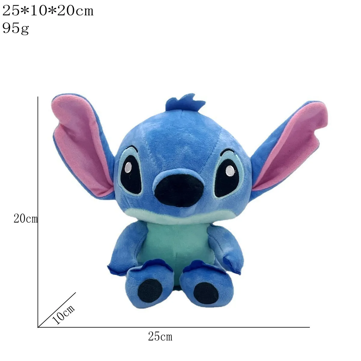 Lilo & Stitch Two styles STITCH plush toys wholesale, holiday gifts