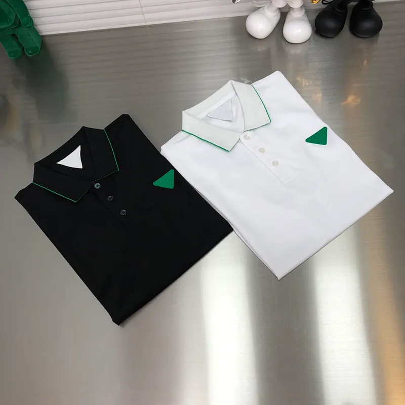 2023 Nieuwe heren met korte mouwen Polo Shirt Light Luxury Merk Design Casual Comfortabele korte mouwen Top