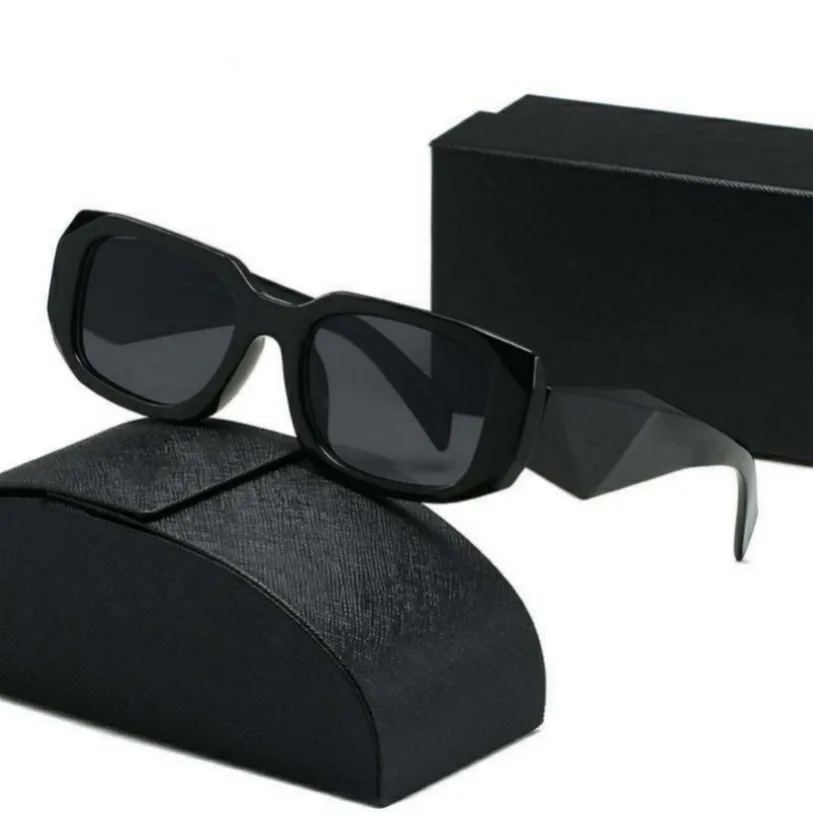 Lyxpolariserad linsdesigner solglasögon för kvinnliga män med vintage metallram och box män kvinnor unisex