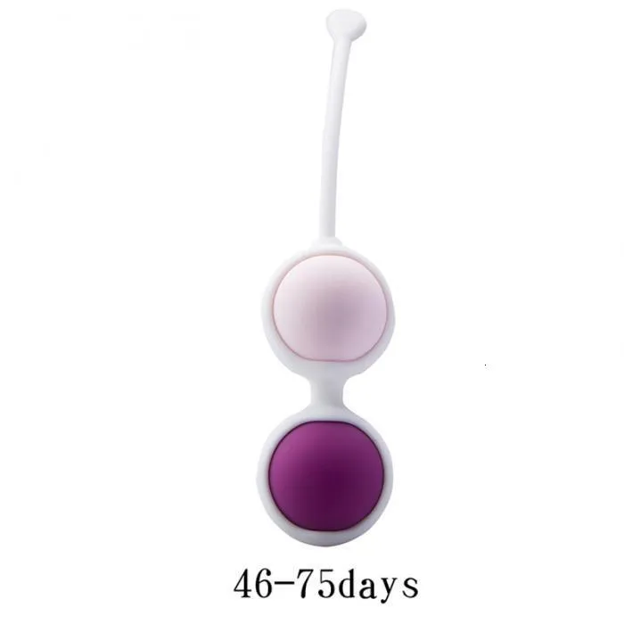 Eggs/Bullets 4PCS Medicine Geisha Ball Smart Silicone Kegel s Ben Wa kegel simulator Tighten Exercise s_voghion.com