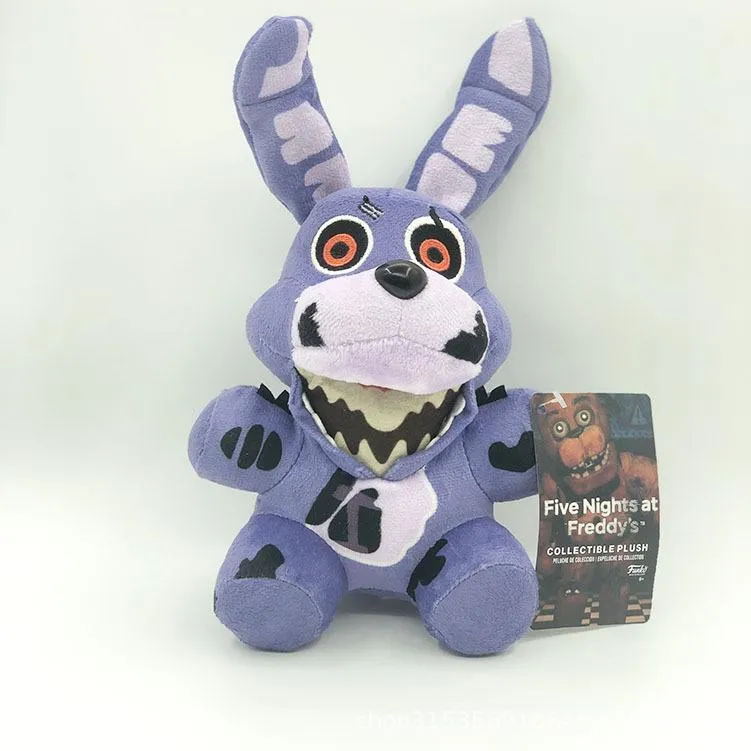 20cm FNAF Game Five Nights at Freddy's Funtime Foxy Mangle Chica Nightmare  Bonnie Sister Location Freddy Bear Plush Doll Toy