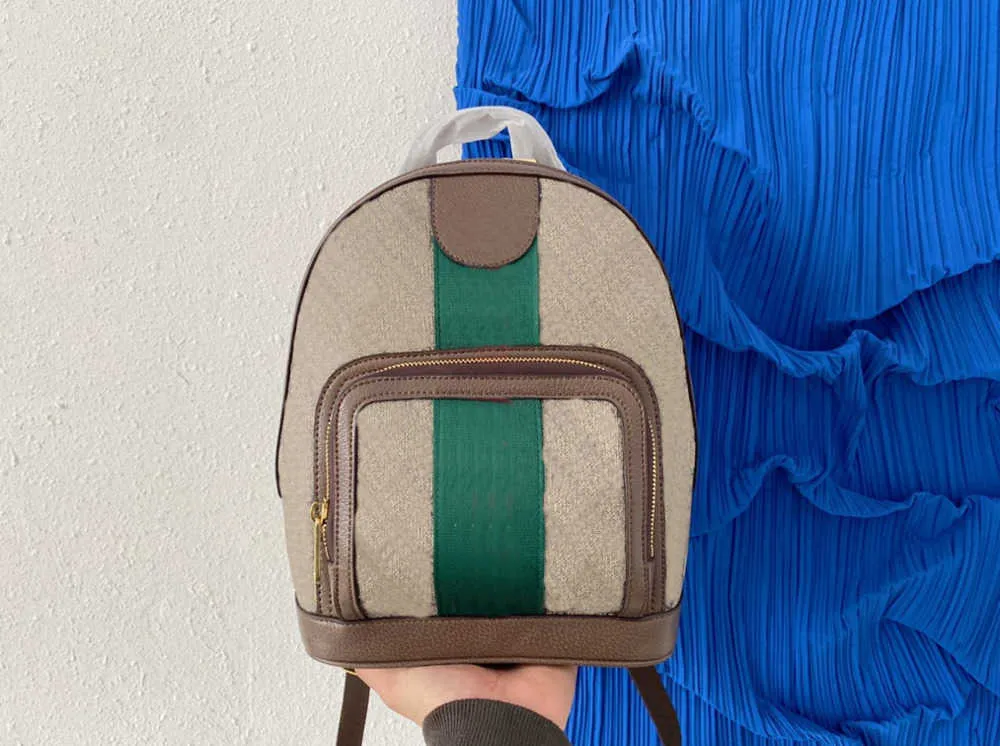 Hochwertiger, klassischer Rucksack im Designer-Design, universeller Rucksack für Herren und Damen, Größe 30 cm