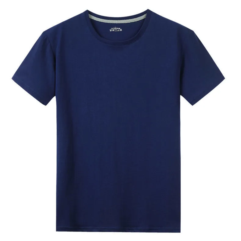 5XL T Shirts Men Women Clothing Cotton Summer Short Sleeve Solid Male Female Tshirts Top Tees O-Neck Plus Size Tee shirt MuLS 04