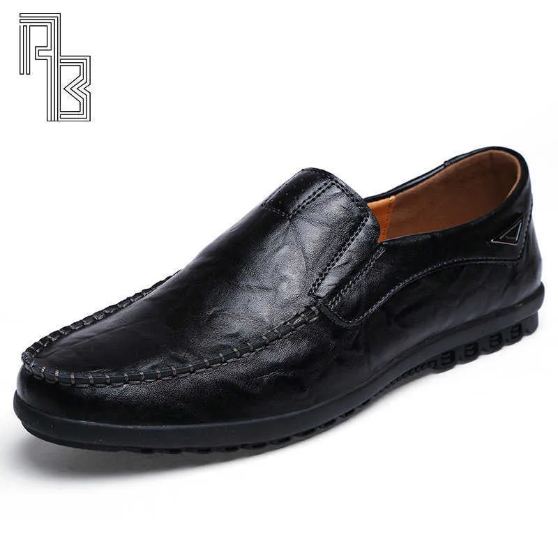 Chaussures habillées en cuir PU hommes mode chaussures décontractées hommes mocassins polyvalents mocassins respirant antidérapant couleur unie chaussure de conduite grande taille 3848 R230227