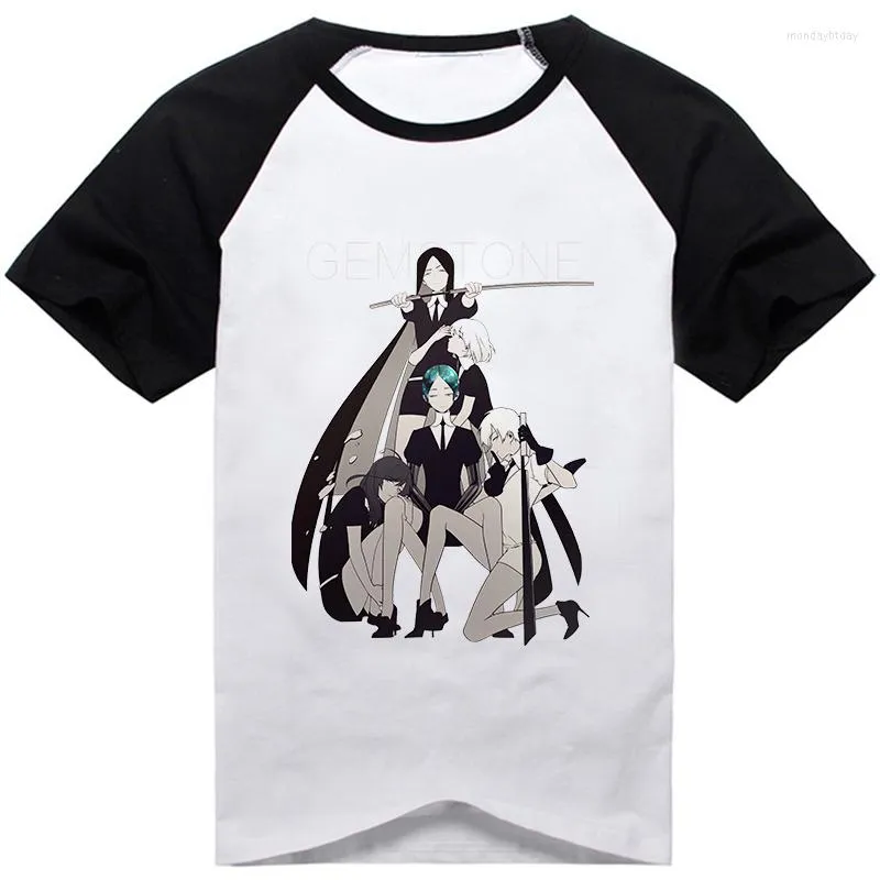 Men's T Shirts Anime Land Of The Lustrous Tshirt Bort Morganite Goshenite Jade Unisex Casual Short Sleeve Cosplay Costume Print Tee