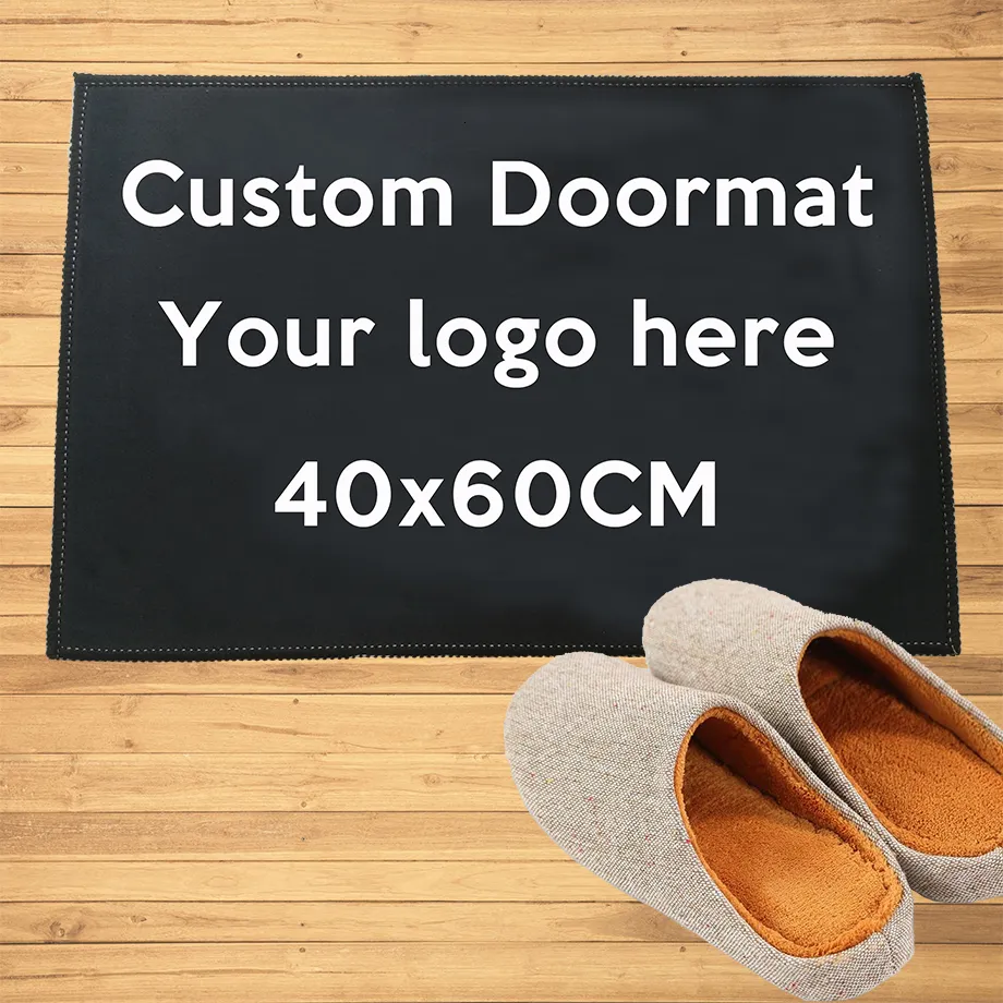 Carpet Custom Doormat Entrance Welcome Mats Hallway Doorway Bathroom Kitchen Rugs Floor All Color 230227