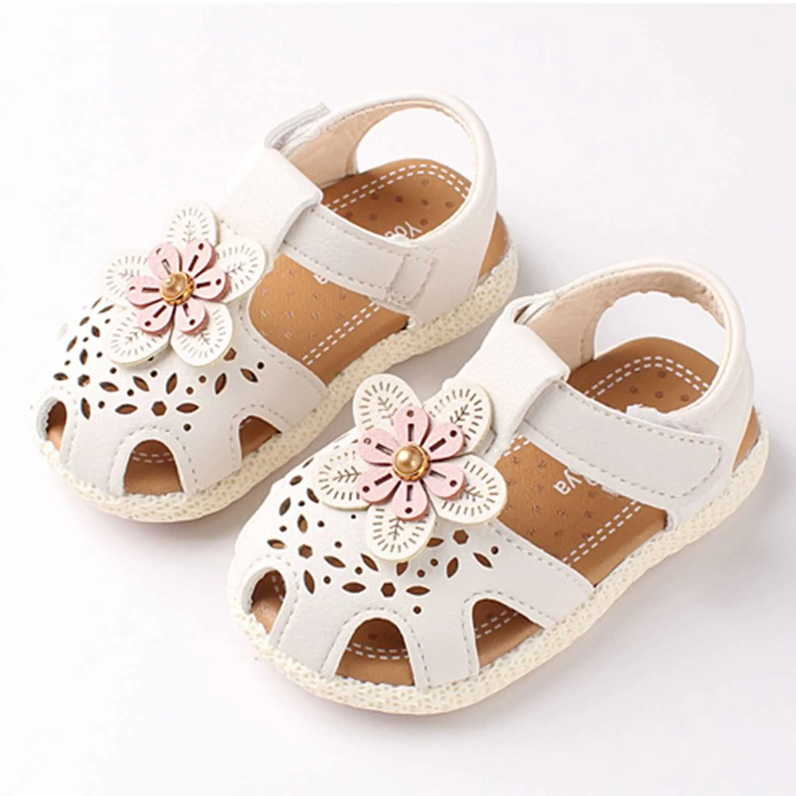 Sandales Enfants Simple Flats Sandales Summer Kids Sandales Garçons filles Soft Bottom Light respirant et Chaussures confortables Toddler Sandales Z0225