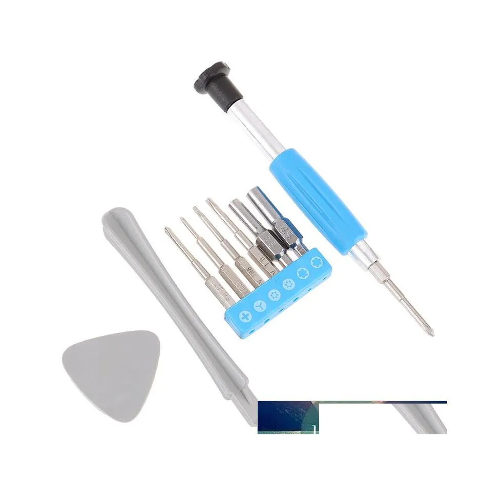 car dvr Other Hand Tools 10Pcs 3.8Mm 4.5Mm Screwdriver Set Repair Kit For Game Console Wholesale Drop Delivery Home Garden Dhzd5