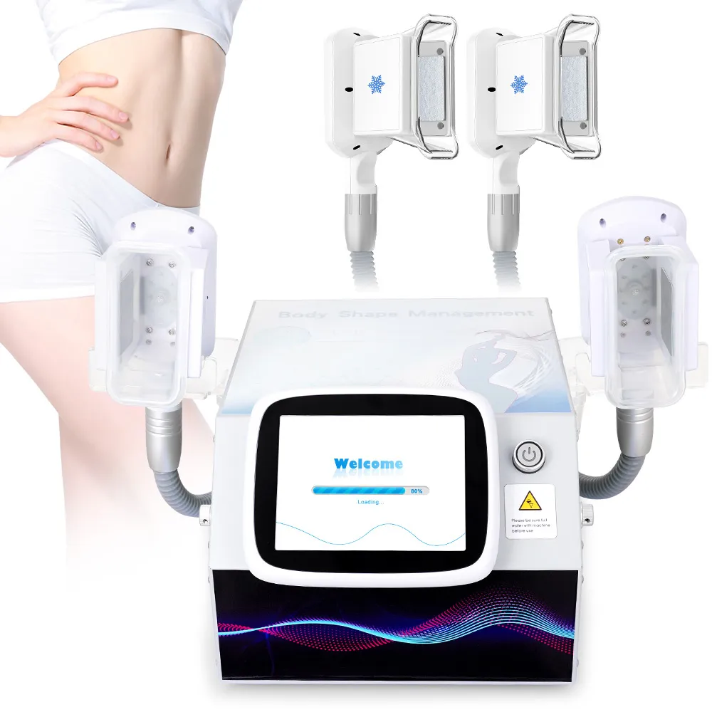 Portable Cryo Slimming Cryolipolysis Machine Cryotherapy Plate Cool Body Sculpting Fat Freeze Salon Weight Loss Equipment