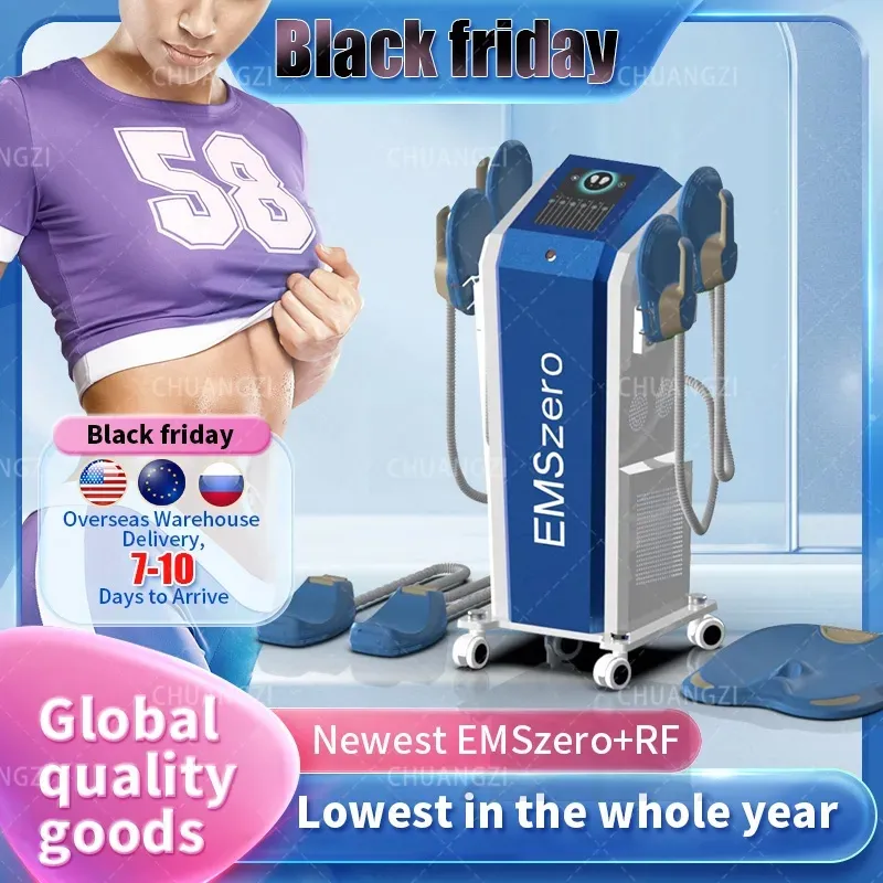 High Frequency EMS Other Beauty Equipment HIEMT Building Muscle 2/4/5 handle 14 Tesla 5600W Fat Burning EMSzero Muscle Stimulator Body Sculpting