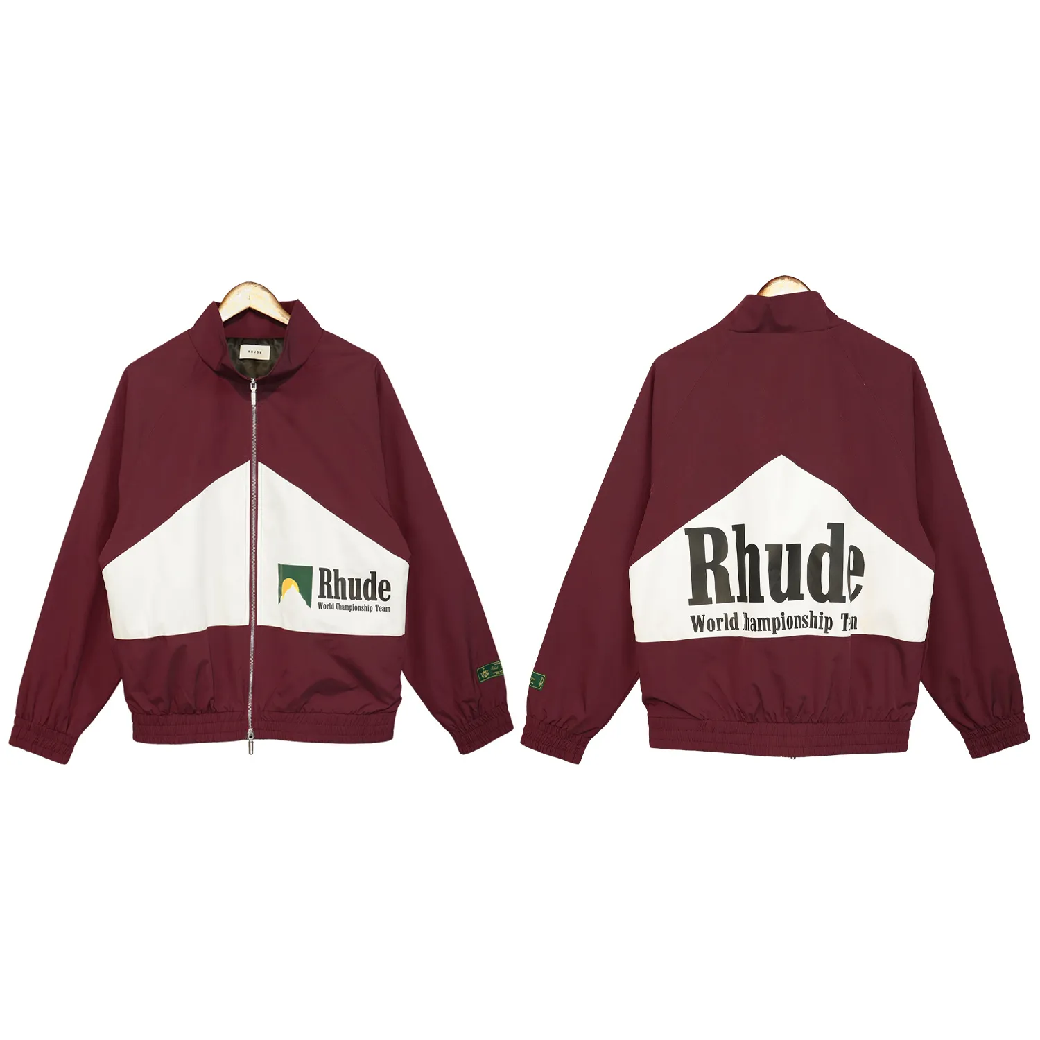 Rhude Sweat à capuche Designer Veste Rhude Veste Printemps Automne Surdimensionné Wmens Vestes Mince Veste Manteau Hommes Sport Coupe-Vent Veste Explosion Street Wear 529