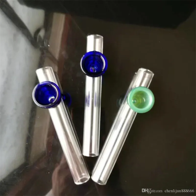 Smoking Accessories Color Funnel Pipe with Logo, Wholesale Glass Pipe, Smoking Pipe Fittings,
