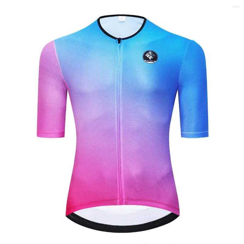 Vestes de course 2023 Geeklion Entraînement en plein air Maillot de cyclisme Aero Fit VTT Ciclismo Maillot Été Manches courtes Vêtements de vélo