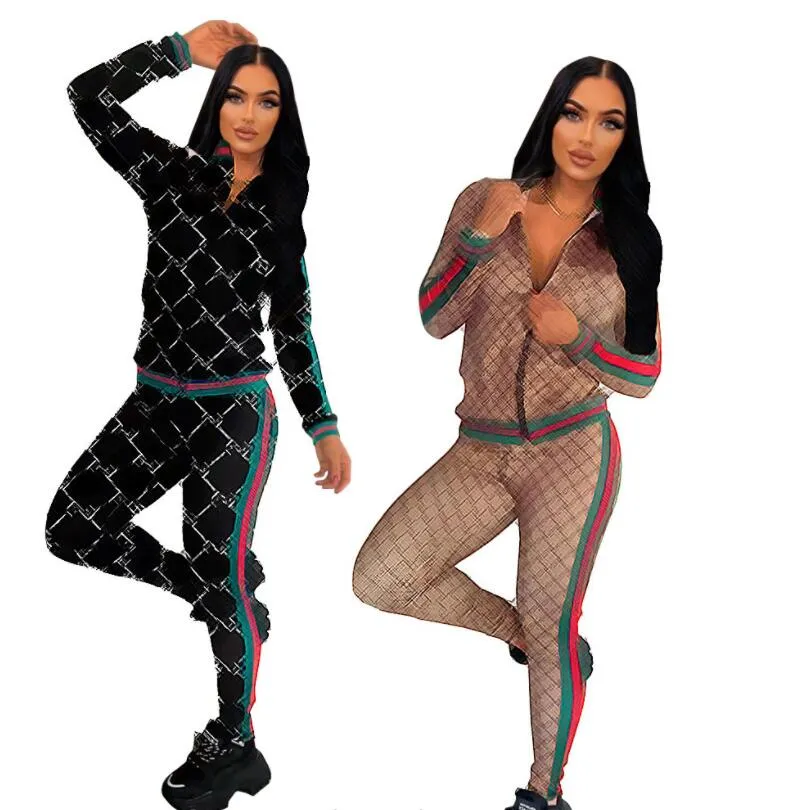 Pulls pour femmes Survêtements de sport Joggers Ensembles de deux pièces Vestes Sweats à capuche avec cordon de serrage et pantalons de sport Tenues décontractées Taille S-2XL