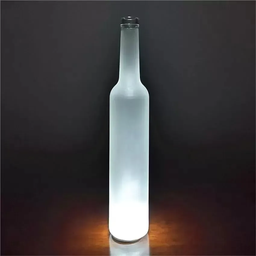 LED Lumious Bottle Stickers Coasters Lights Battery Powered LED Party Drink Cup Mat Decels Festival Nightclub Bar Party Vase Lights E3501