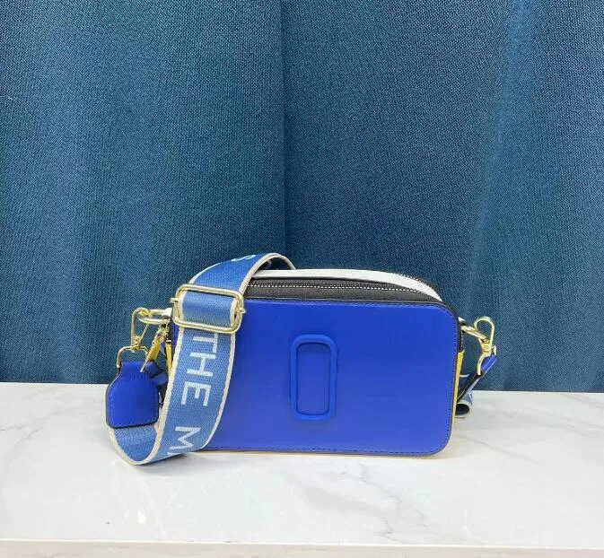 O designer de moda instantâneo Bolsa Ladie Bolsa Famosa Mini Câmera Smitre Crossbody Bag Women Marc Sacos de ombro Messenger M06011