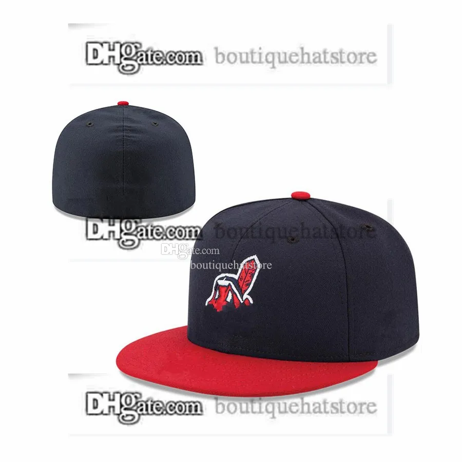 Cappelli aderenti da baseball da uomo di un pezzo nero blu navy colore rosso "Montreal" P cappelli sportivi completamente chiusi taglia mista 7-8 per uomini e donne MA2-01