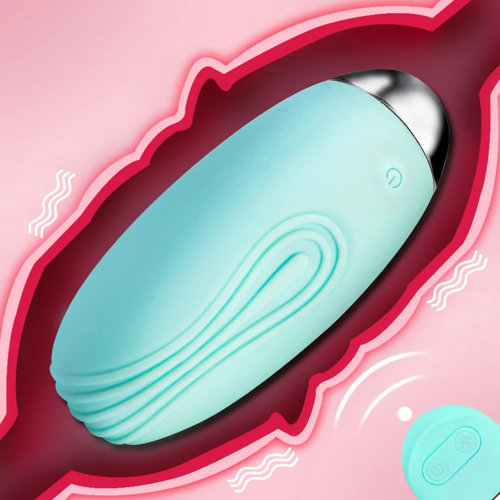 Uova/Proiettili Vibratore a Uovo Saltatore Stimolatore Clitorideo 10 Frequenza Telecomando Wireless Ricaricabile USB Vibratore Punto G_voghion.com