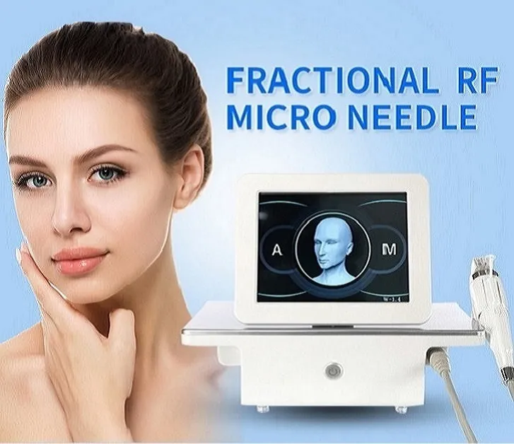 Máquina de microaneedle de microneedle portátil Microneedle RF anti-acne levantamento de spa anti-rugas usa equipamento de beleza