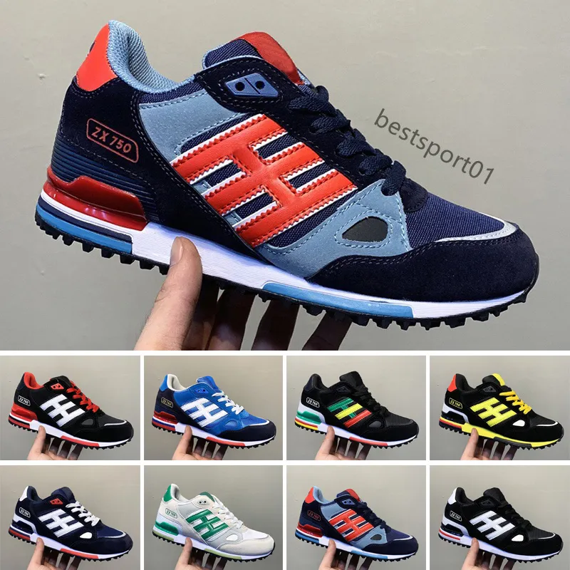 Klassische Herren-Schuhe ZX 750, Trainergröße, US-Jugend, weiße Damen, lässige Turnschuhe, große Kinder, Jungen, sportliche Kinder, Damen, B15