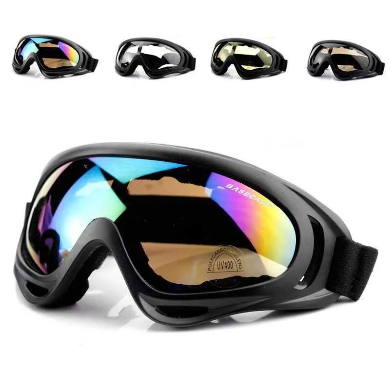 Occhiali di sicurezza Occhiali da moto Masque Occhiali da casco da motocross Caschi da moto cross antivento fuoristrada