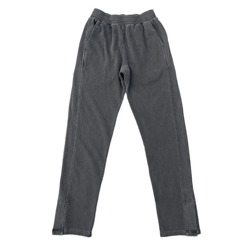 Pantalons pour hommes pantalons de survêtement fendus pantalons de sport amples de loisirs de rue