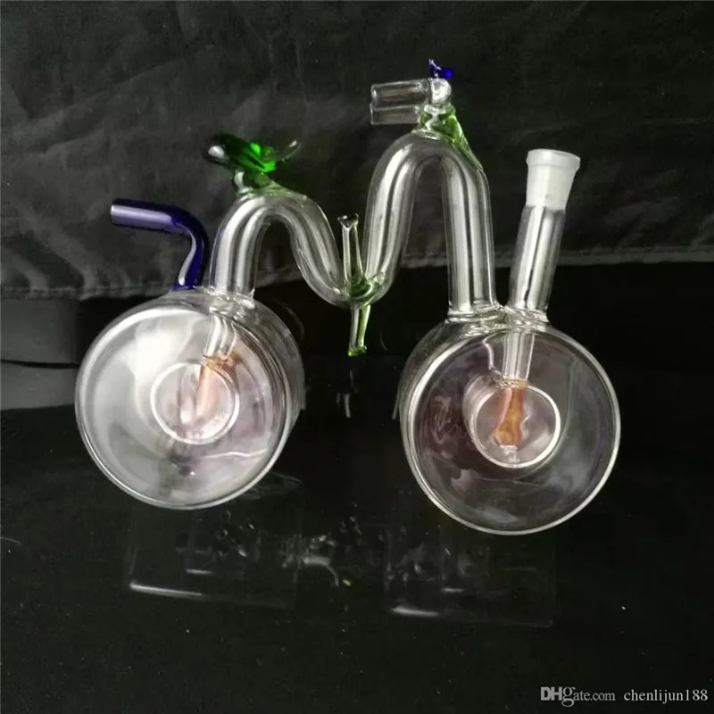 Bicycle hookah Wholesale Glass bongs Oil Water Pipes Glass Pipe Oil Rigs Smoking