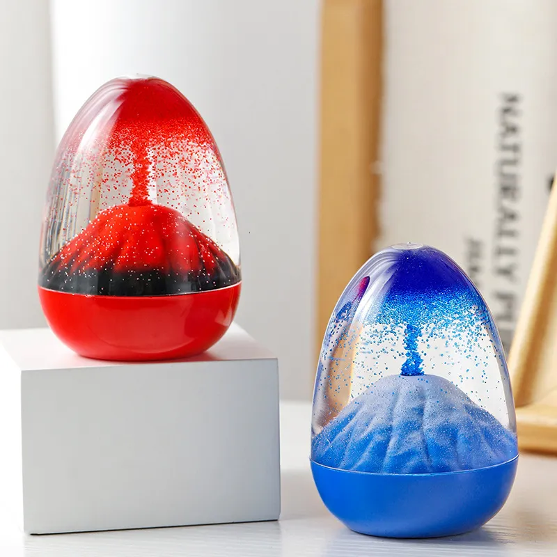 Decorative Objects Figurines Liquid volcano eruption decoration gift graduation season children student exquisite birthday desktop 230228