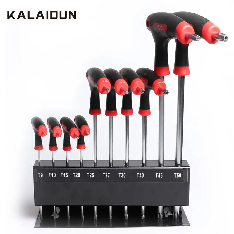 Hand Tools KALAIDUN Hex Wrench Set Allen Key 10 PCS Universal Spanner Torx Ball-End Hexagon Double-End L Screwdriver Repair