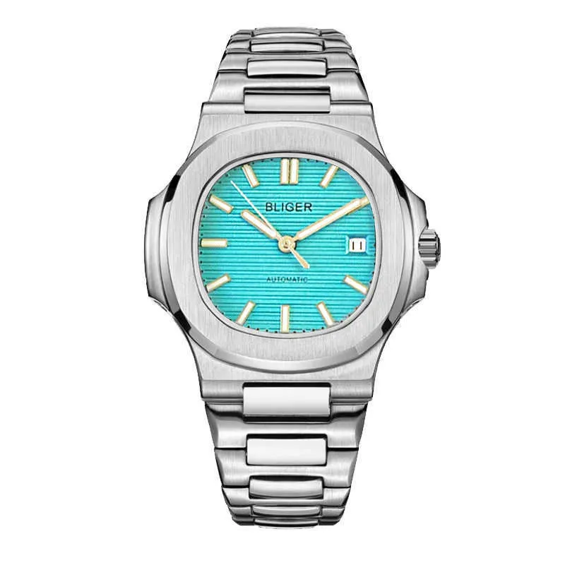 Роскошные часы 3K 40 мм 3K PP5711 8,3 мм SuperClone Watch Watch Blue Plate Работая стальная сталь.