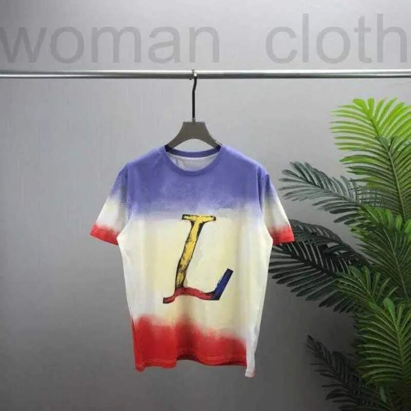 Designer Spring/Summer Trend Fashion Kort ärm T-shirt Högkvalitativ Jacquard Women's Menkläder NPLU