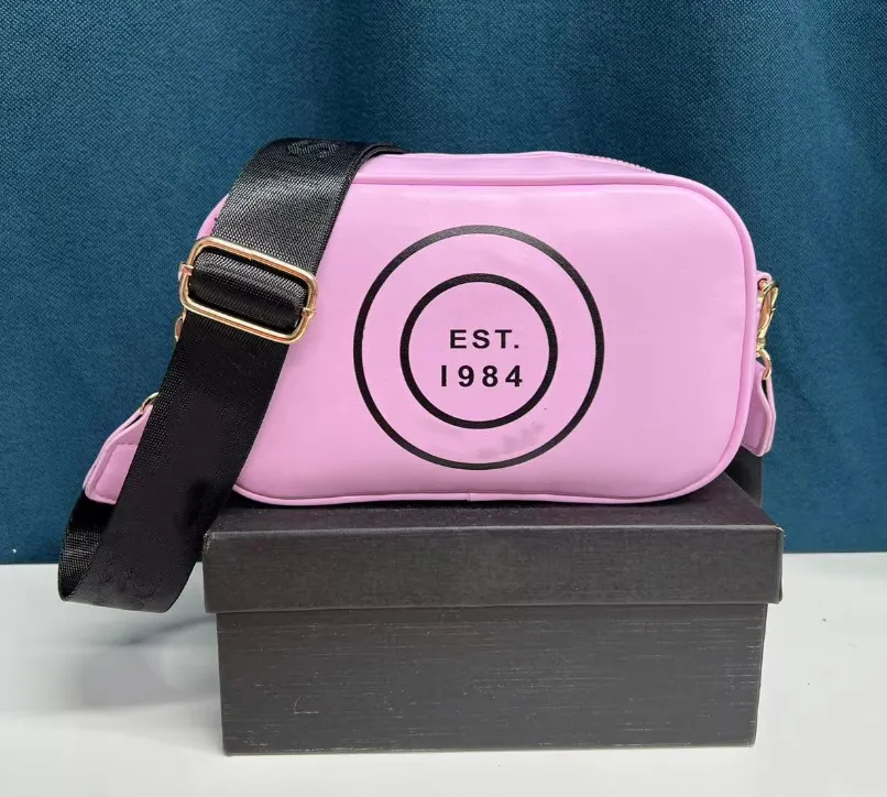 Borsa cellulare con lettera di design Donna Americana Personalizzata Fotocamera pendolari Custodia chiavi da donna con tracolla a tracolla di tendenza classica