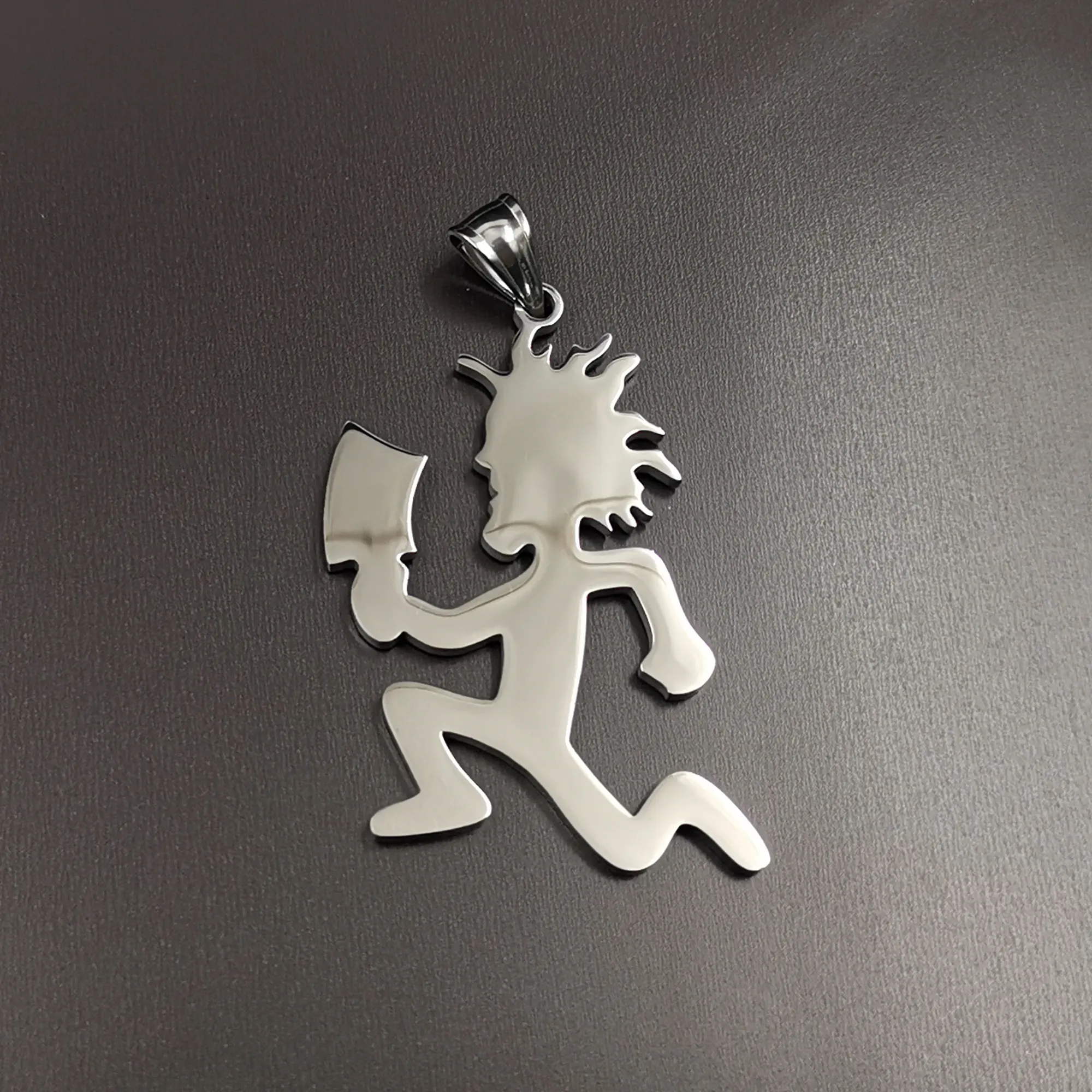 5st 2 '' Jugallo Hatchetman Charms hänge rostfritt stål ICP smycken Silver Nej några kedjor