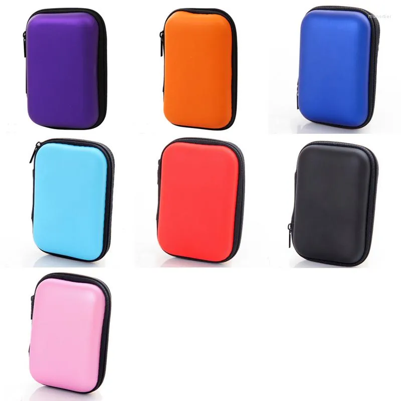 Sacs de rangement unisexe Portable petites pièces porte-monnaie portefeuille pour enfants grande capacité câble de voyage écouteur téléphone chargeur étui étanche