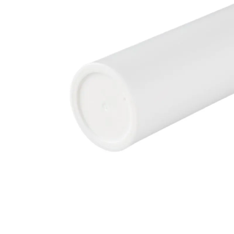 Förpackning av tom vit plastflaska 30 ml 50 ml Dewarflask Spary Lotion Press Pump med Clear Lock Portable Refillable Container Packaging Cosmetic