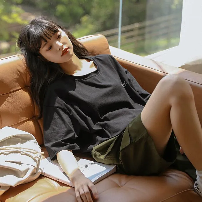 Koszulki damskie letnie top seksowna koszula damska elastyczność w stylu koreański ubrania szczupłe tshirt żeńskie bluzki z krótkim rękawem