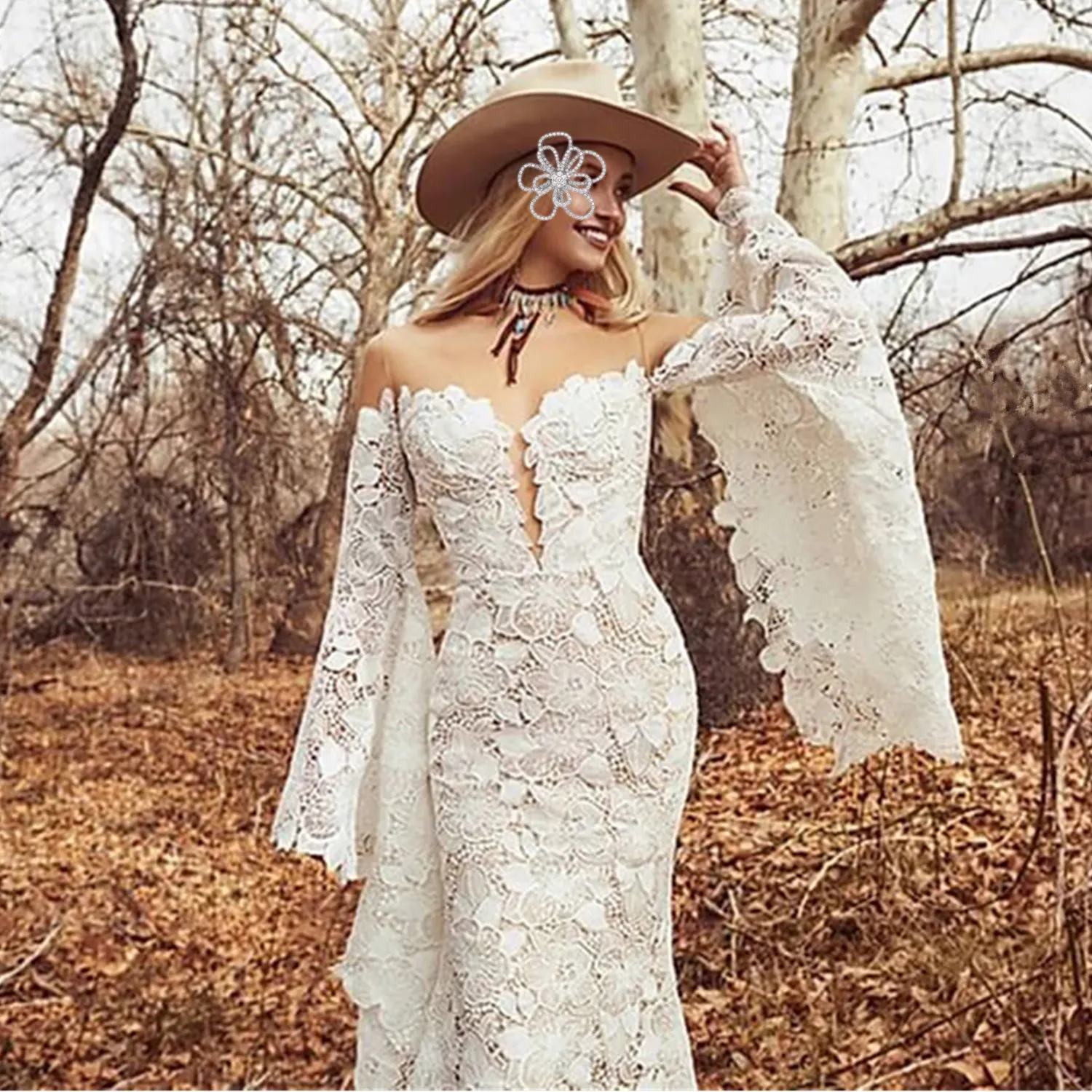 Plus Size Cheap Country Style Wedding Dresses Boho Chic Plus Size