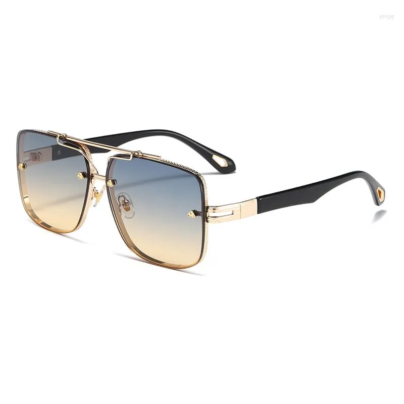Güneş gözlüğü Vintage Kadınlar 2023 Moda Trendi Kare güneş gözlüğü Erkekler Için Marka Tasarımcısı Sürüş Shades Bayanlar UV400