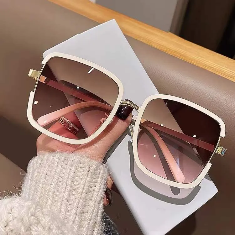 Square Eyeglasses Polarized Sunglasses Womens Mens Retro Trendy Shades