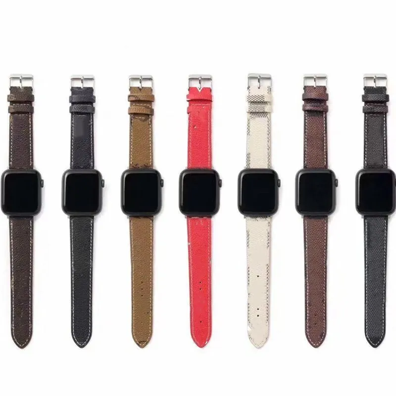 Para Apple Watch Strap Fashion Strap 38 mm 40 mm 41 mm 42 mm 44 mm 45 mm Série de silicone da série Silicone