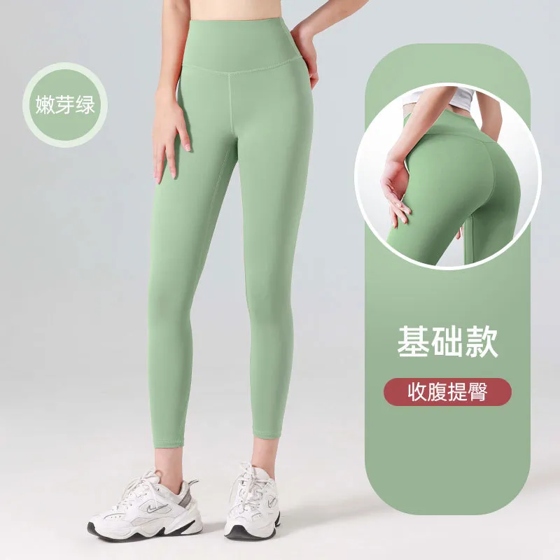 Wholesale High End Black Skinny Magic Best Running Tights Women