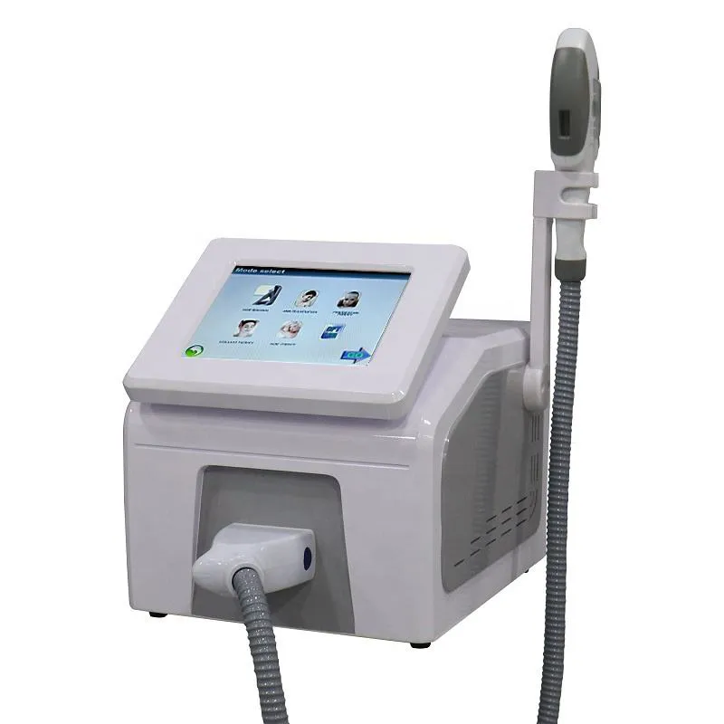 Portable Ice Cool IPL Salon Beauty Machine Depilazione permanente Riduzione delle rughe Ringiovanimento della pelle Sbiancare l'attrezzatura di bellezza per la cura del corpo