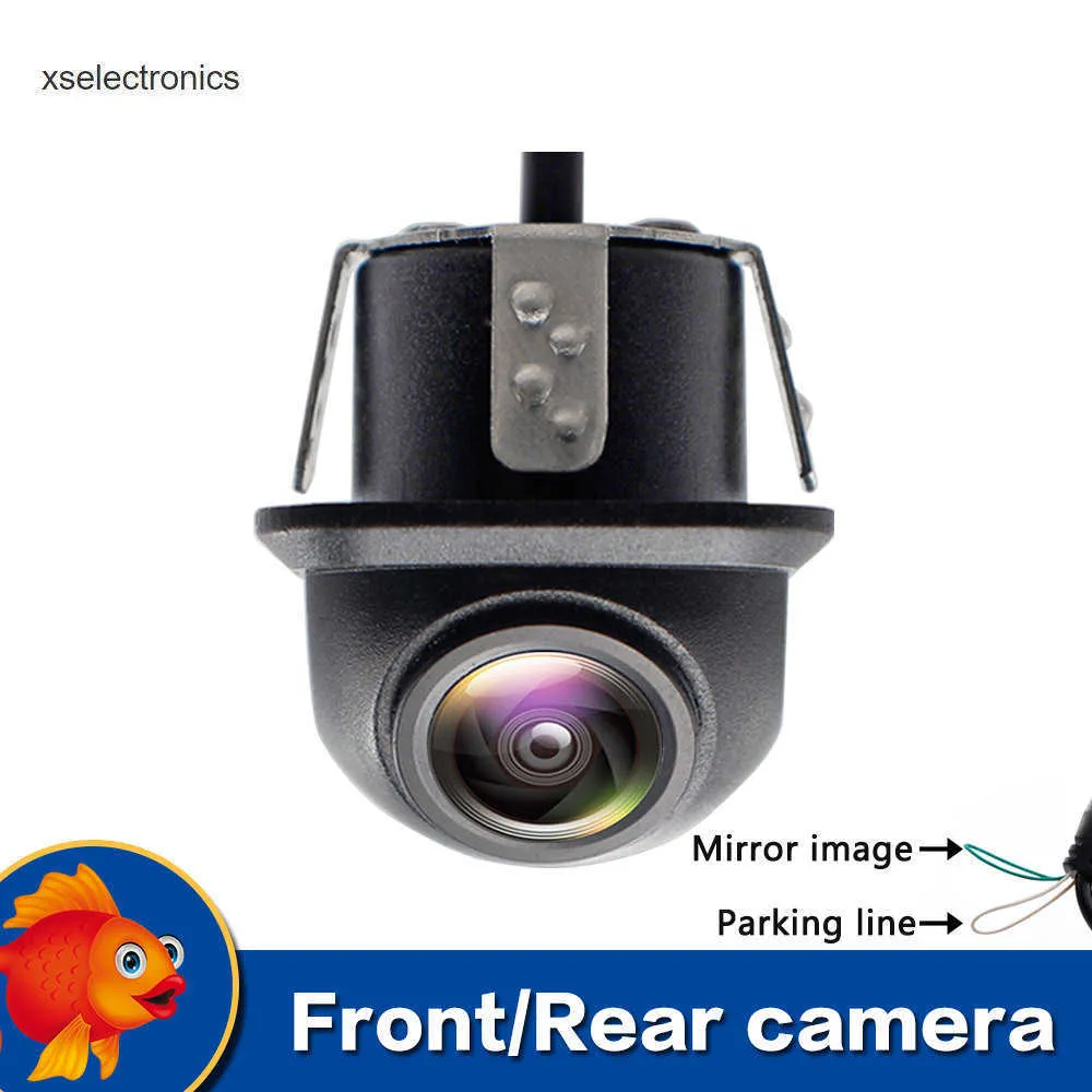 Atualize o Smartour Car Câmera traseira de visão traseira 1080p Visão noturna Reversão de estacionamento automático Monitor de estacionamento CCD Impervenção a água de 170 graus HD Video Fish Eye Lens Car DVR