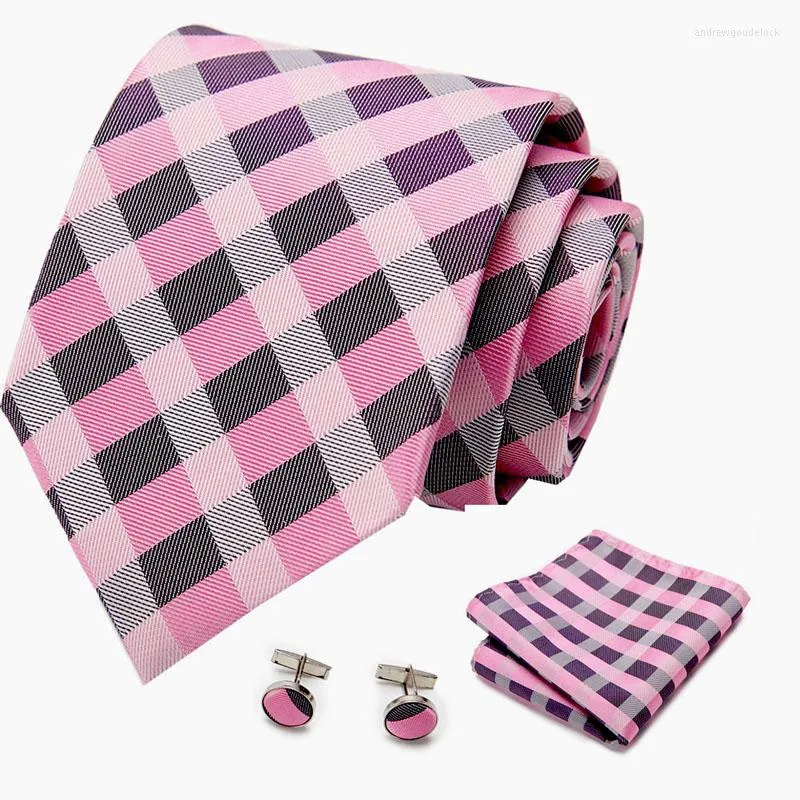 Bow Ties Brand Men's Designer 7.5cmskinny Flower Navy Pocket Square Handkakor Butterfly Tie Set Satser för människan